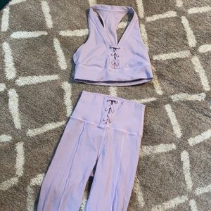 American eagle workout set